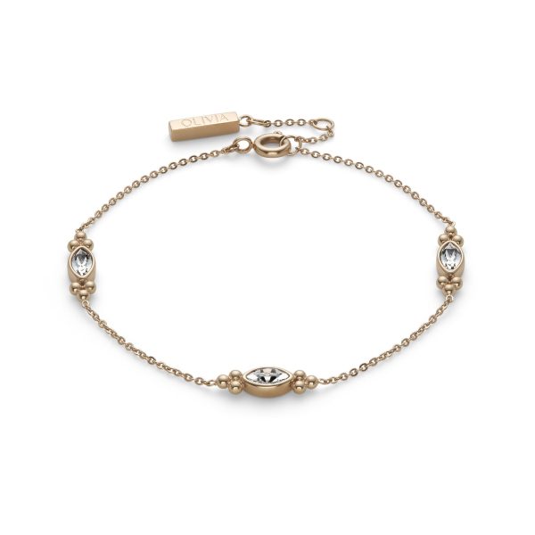 Dainty Rose Gold Plated Bracelet - Image 2