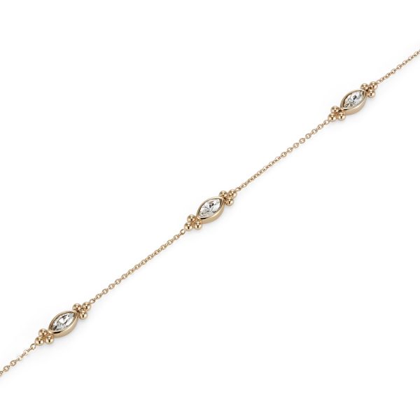 Dainty Rose Gold Plated Bracelet - Image 4